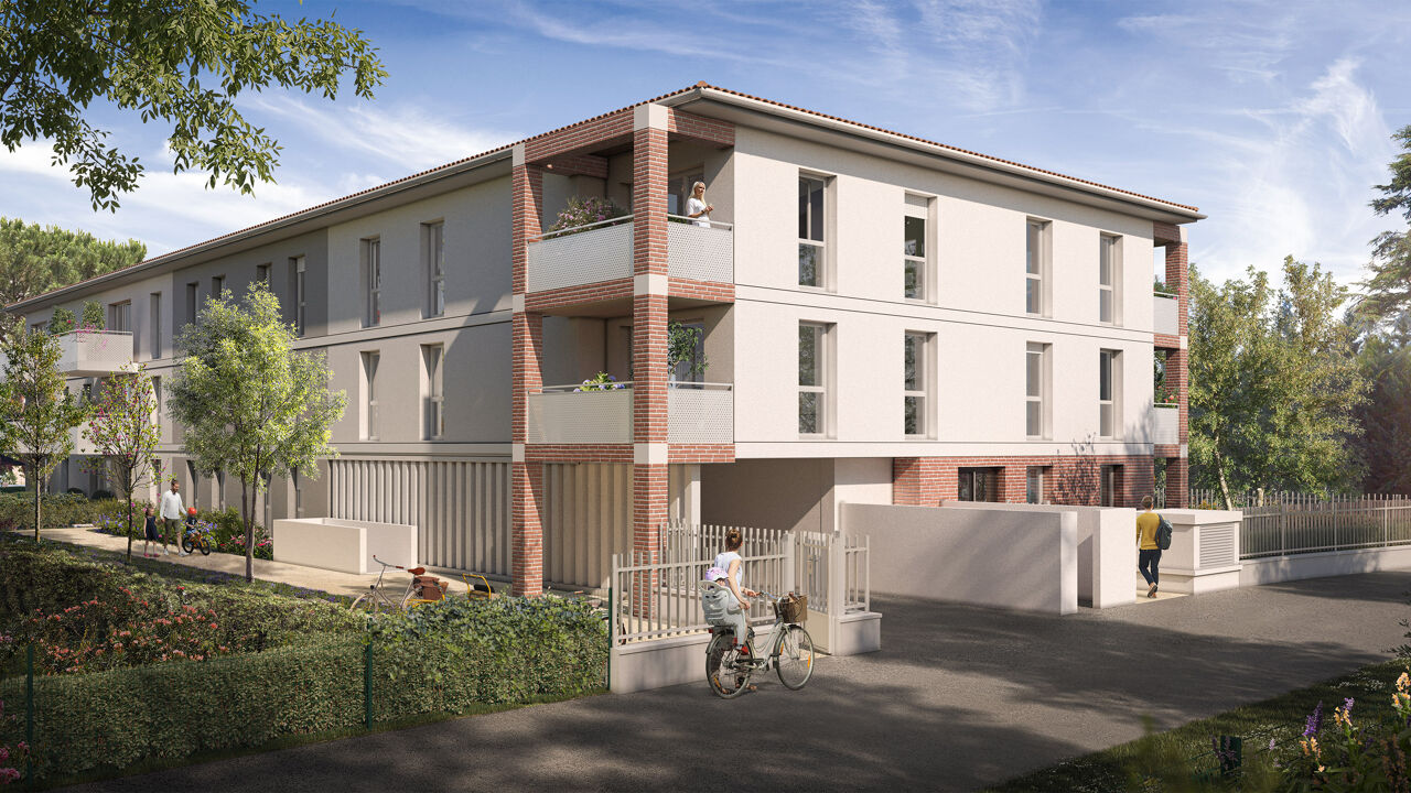 appartement neuf T1, T2, T3, T4 pièces 28 à 82 m2 à vendre à Toulouse (31000)