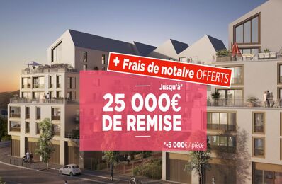 appartement neuf T1, T2, T3, T4, T5 pièces 26 à 135 m2 à vendre à Chambéry (73000)