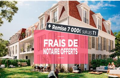 appartement neuf T1, T2, T3, T4 pièces 25 à 70 m2 à vendre à Neuilly-Plaisance (93360)