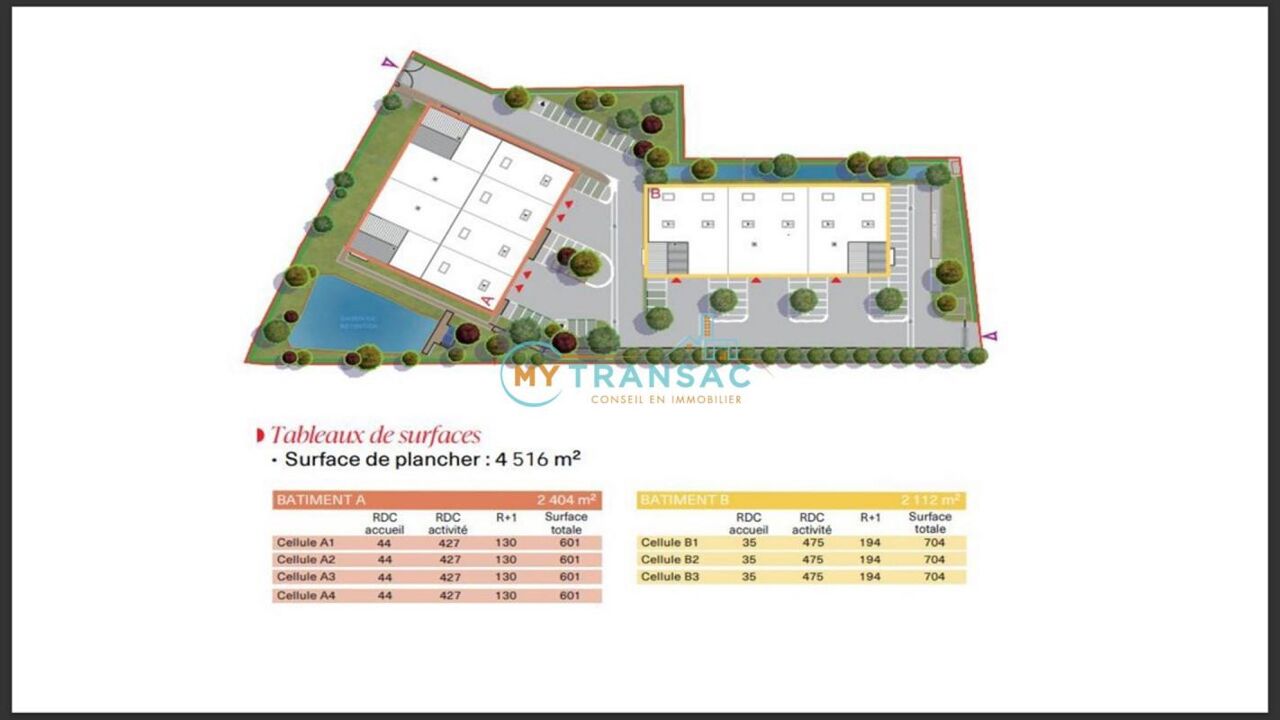 local industriel  pièces 352 m2 à vendre à Montgeron (91230)