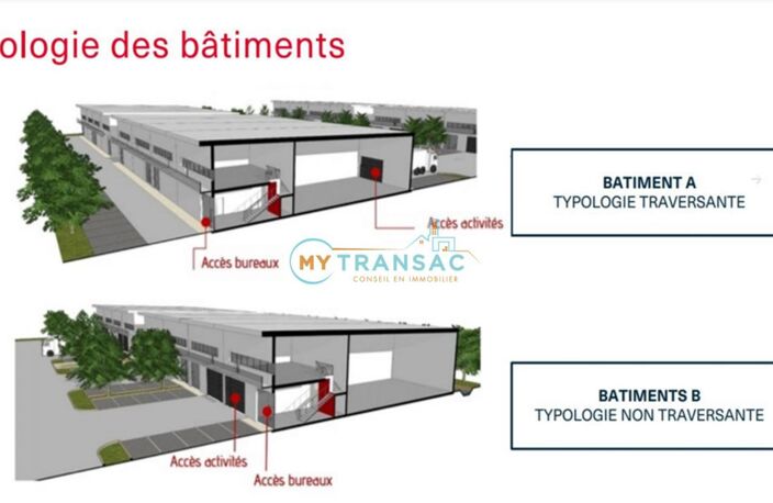A Vendre cellules neuves d'activités et de bureaux à partir de 352m² situé à Montgeron — photo 5