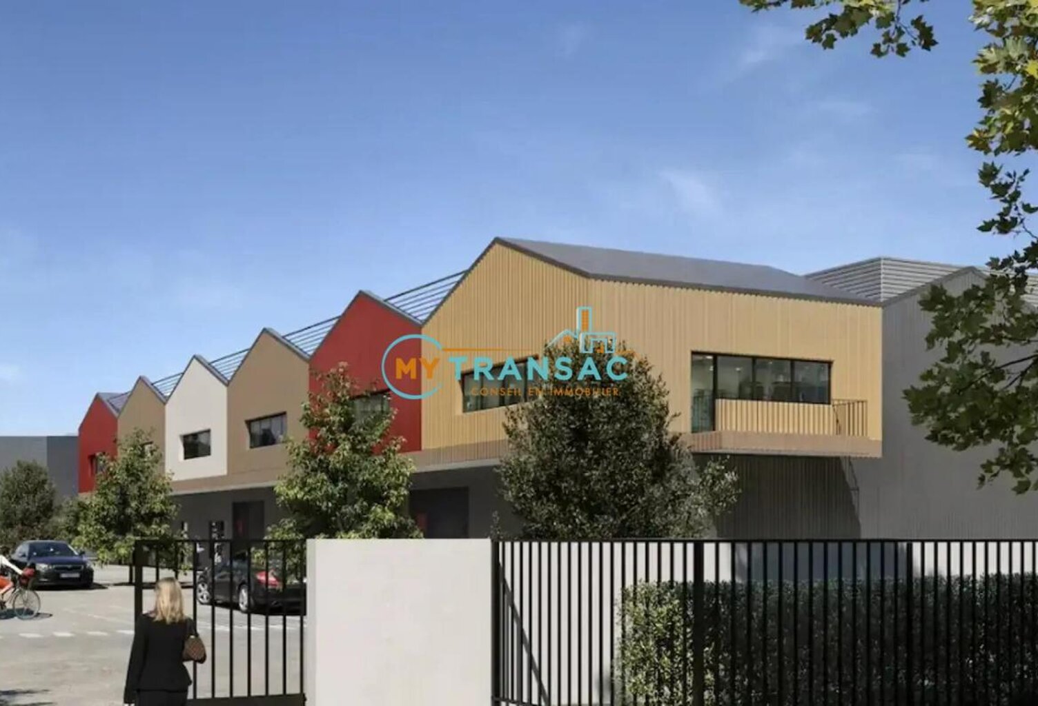 A Vendre cellules neuves d'activités et de bureaux à partir de 352m² situé à Montgeron — photo 1