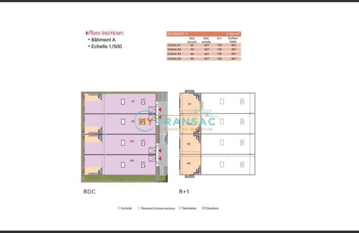 A Vendre cellules neuves d'activités et de bureaux à partir de 352m² situé à Montgeron — photo 2
