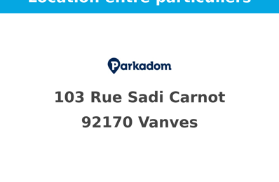 location garage 90 € CC /mois à proximité de Vitry-sur-Seine (94400)