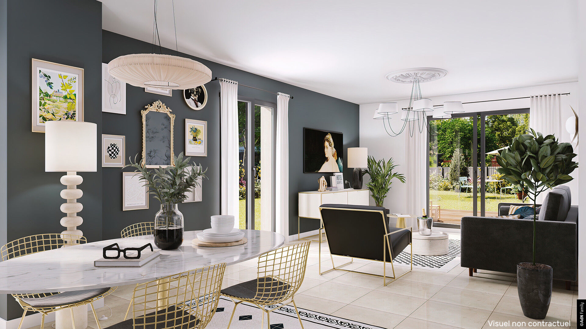 Les Jardins du Soleil, 
                                                                                      Appartement neuf
                                                                                     Chelles - 
                                                                                     77500