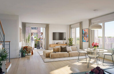 appartement neuf T3, T4, T5 pièces 62 à 113 m2 à vendre à Saint Ouen (93400)