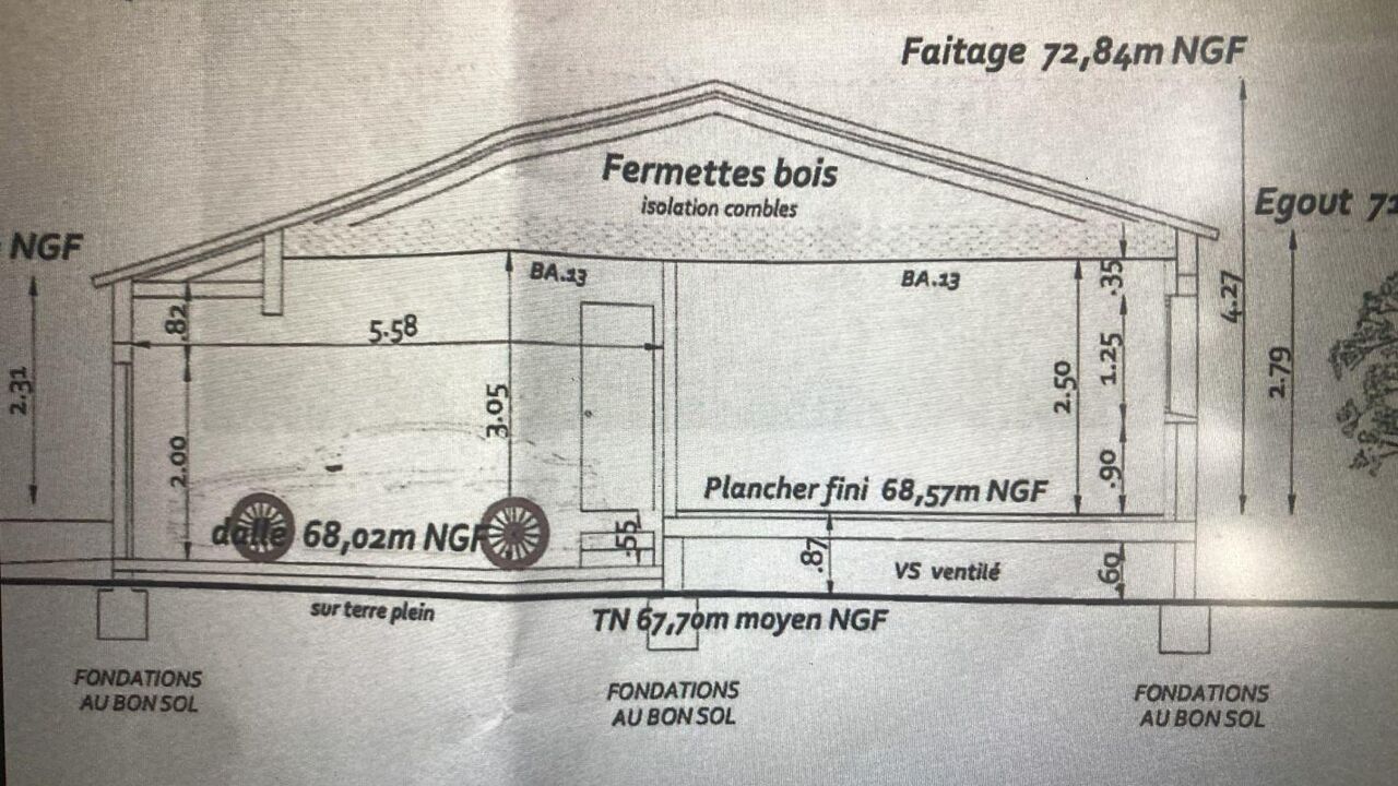 maison 4 pièces 90 m2 à vendre à Narbonne (11100)
