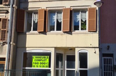 vente immeuble 160 000 € à proximité de Montdoré (70210)