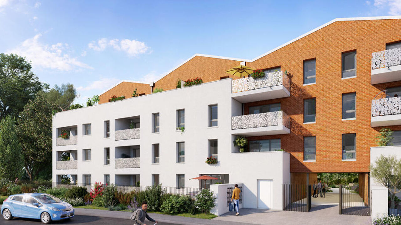 appartement neuf T2, T3, T4 pièces 39 à 102 m2 à vendre à Toulouse (31000)