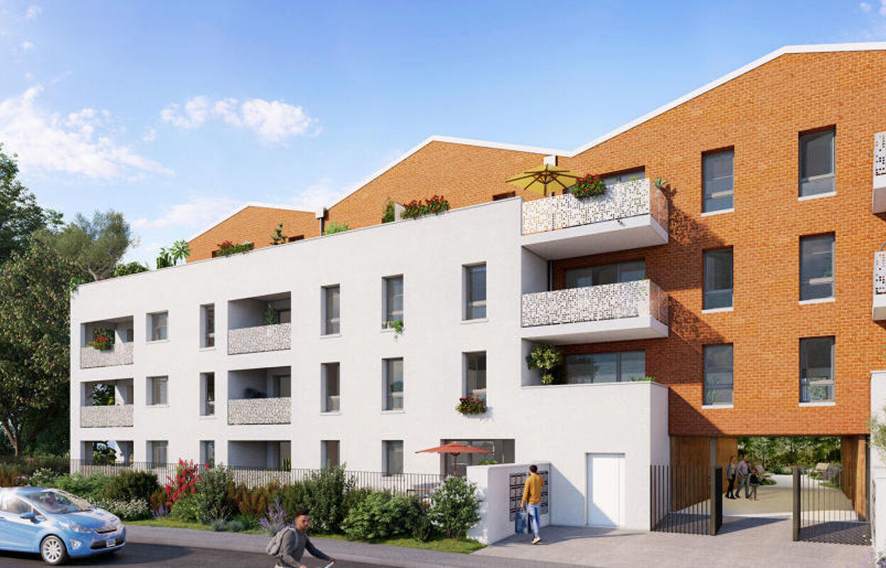 appartement neuf T2, T3, T4 pièces 39 à 102 m2 à vendre à Toulouse (31000)