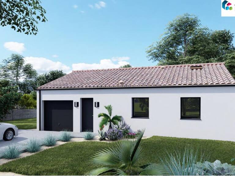 TERRAIN ET MAISON SUR LA COMMUNE LES MOUTIERS EN RETZ — photo 1
