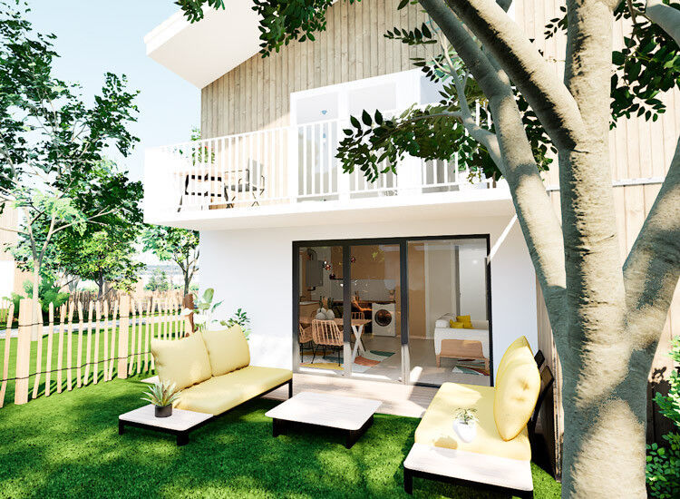 Maison neuve 3 pièces 76 m² Carbon-Blanc 33560