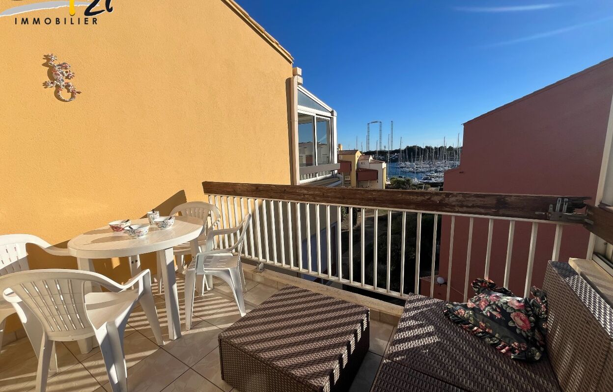 appartement 1 pièces 21 m2 à Cap d'Agde (34300)