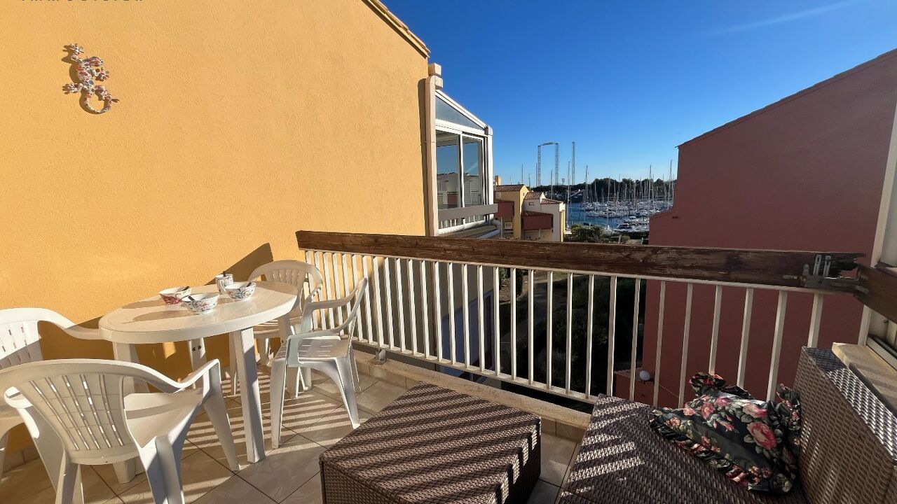 appartement 1 pièces 21 m2 à Cap d'Agde (34300)