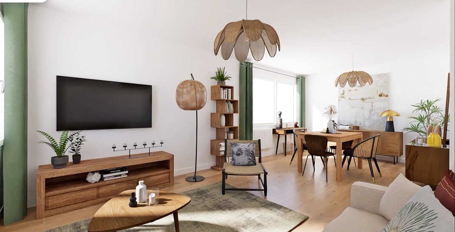 Spacieux T2 de 60 m² avec balcon. — photo 1