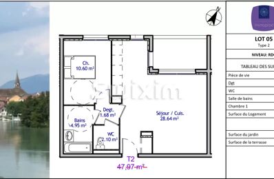 vente appartement 146 400 € à proximité de Sillingy (74330)