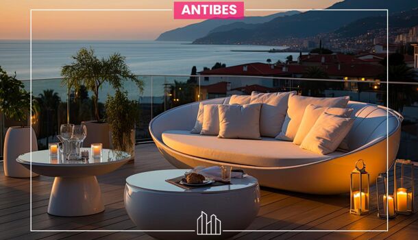 Appartement 4 pièces  à vendre Antibes 06600