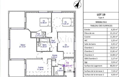 vente appartement 264 000 € à proximité de Seynod (74600)