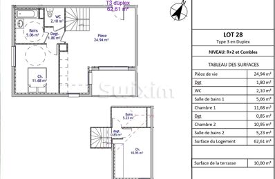 vente appartement 196 500 € à proximité de La Balme-de-Sillingy (74330)