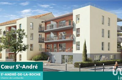 appartement 3 pièces 60 m2 à vendre à Saint-André-de-la-Roche (06730)