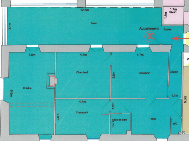 T4 + PARKING + CAVE + GARAGE — photo du bien