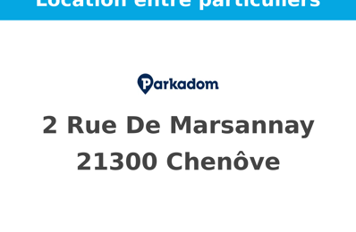 location garage 50 € CC /mois à proximité de Marsannay-la-Côte (21160)