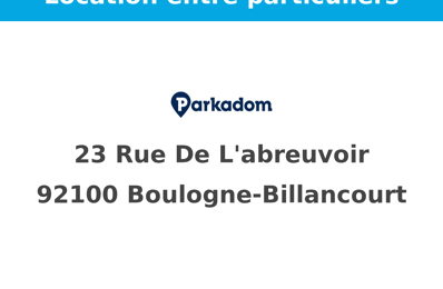 location garage 130 € CC /mois à proximité de Le Chesnay-Rocquencourt (78150)