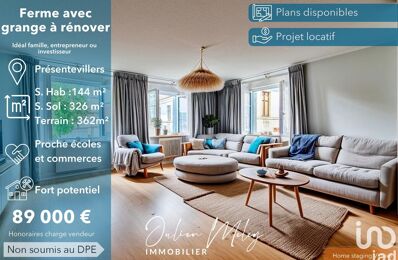 vente maison 89 000 € à proximité de Arbouans (25400)