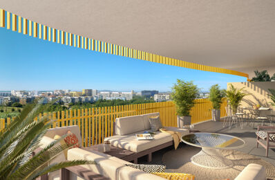 appartement neuf T1, T2, T3, T4, T5 pièces 26 à 142 m2 à vendre à Montpellier (34000)