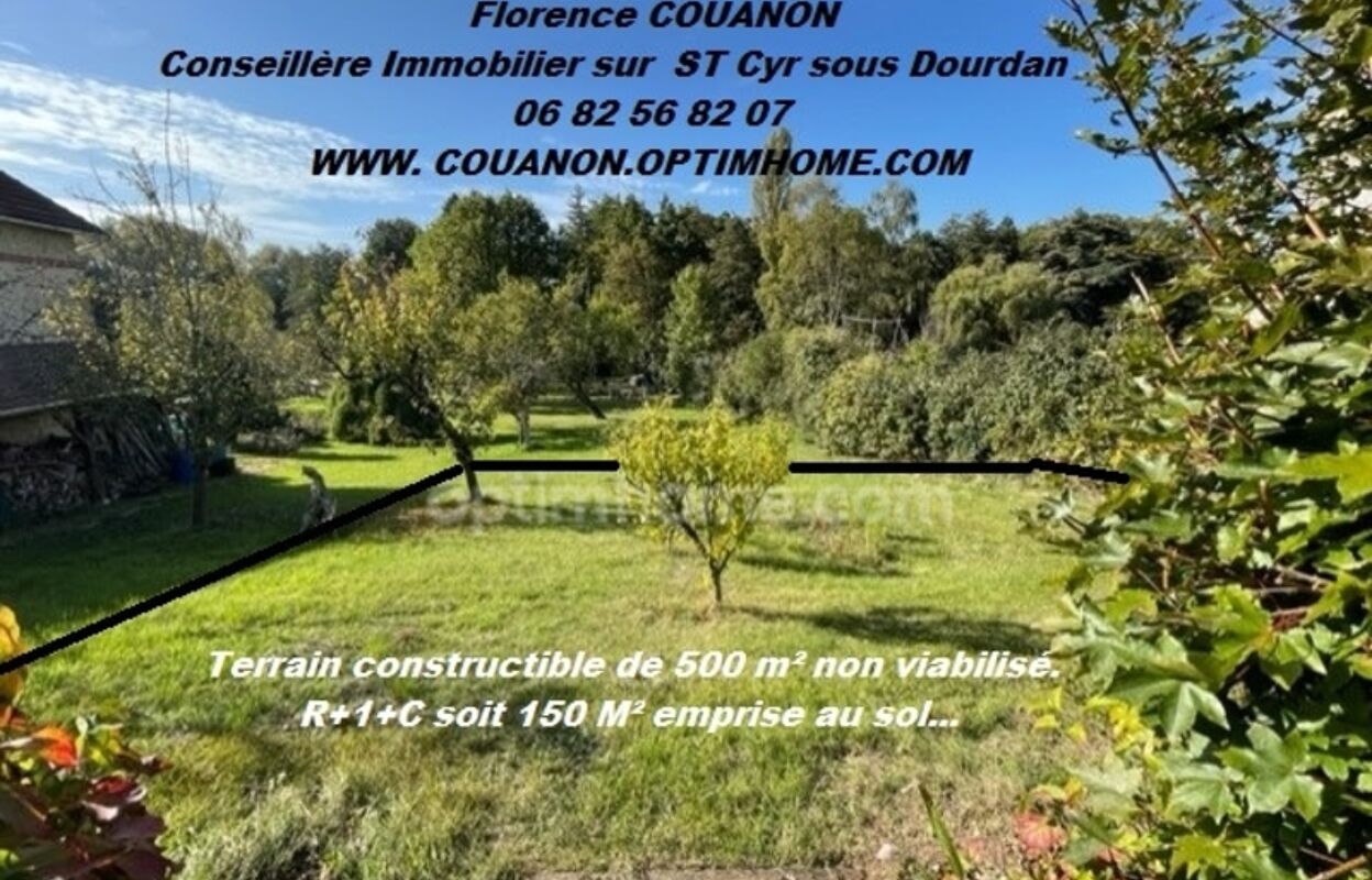 terrain  pièces 500 m2 à vendre à Saint-Cyr-sous-Dourdan (91410)
