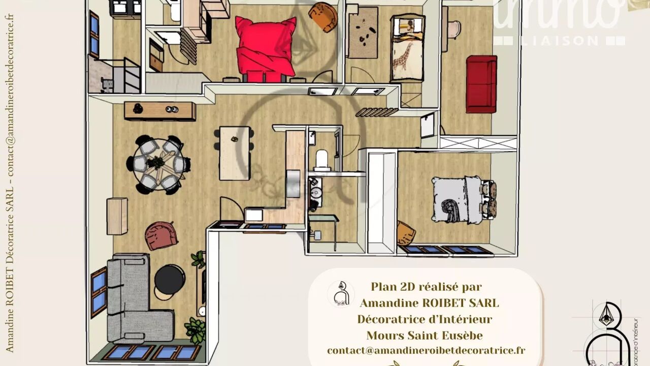 maison 6 pièces 141 m2 à vendre à Bourg-de-Péage (26300)