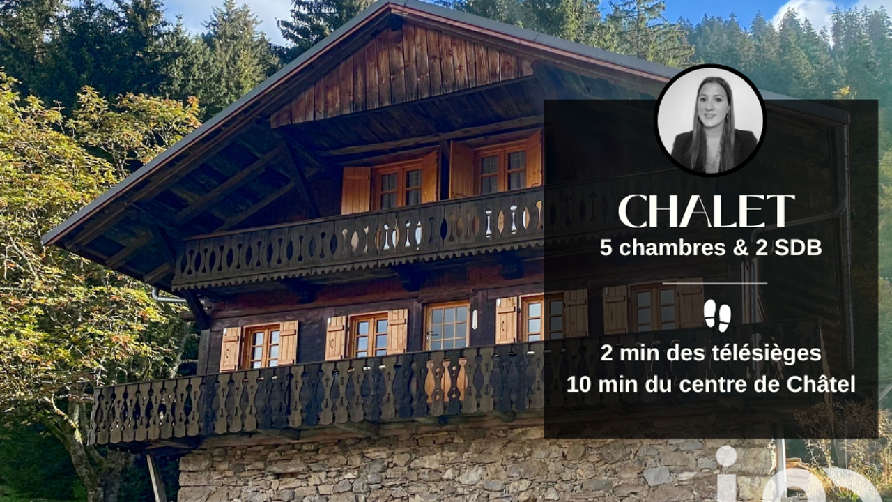 maison 6 pièces 105 m2 à vendre à Châtel (74390)