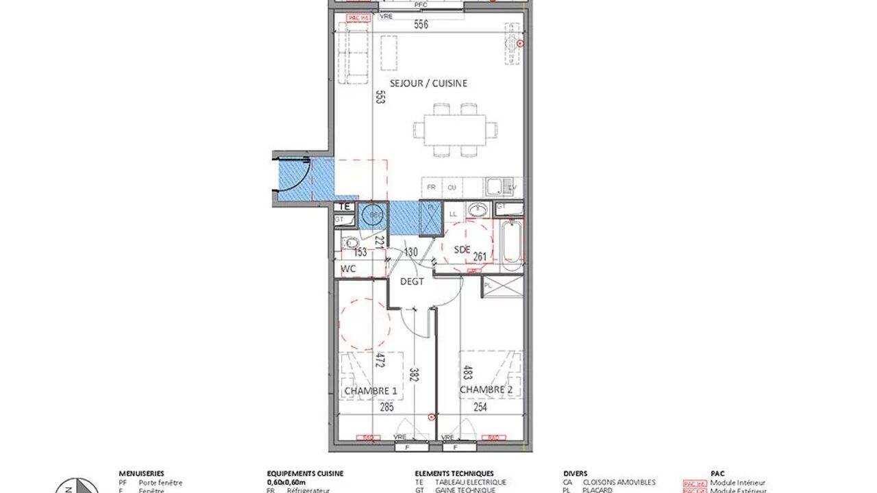 appartement 3 pièces 69 m2 à vendre à Uzès (30700)
