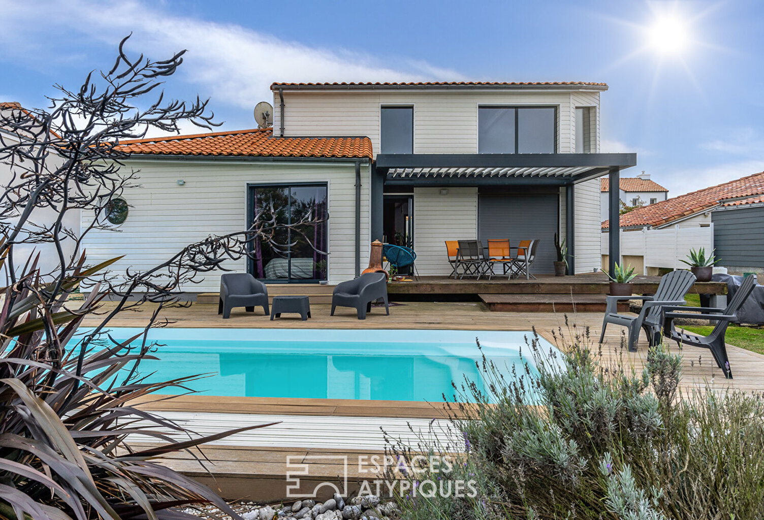 Maison balnéaire avec piscine, spa et sa vue dégagée sur la c... — photo 1