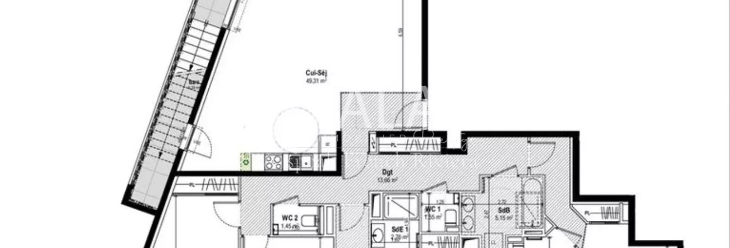 Appartement 5 Pièces 139 m² à vendre à Nice (06000)