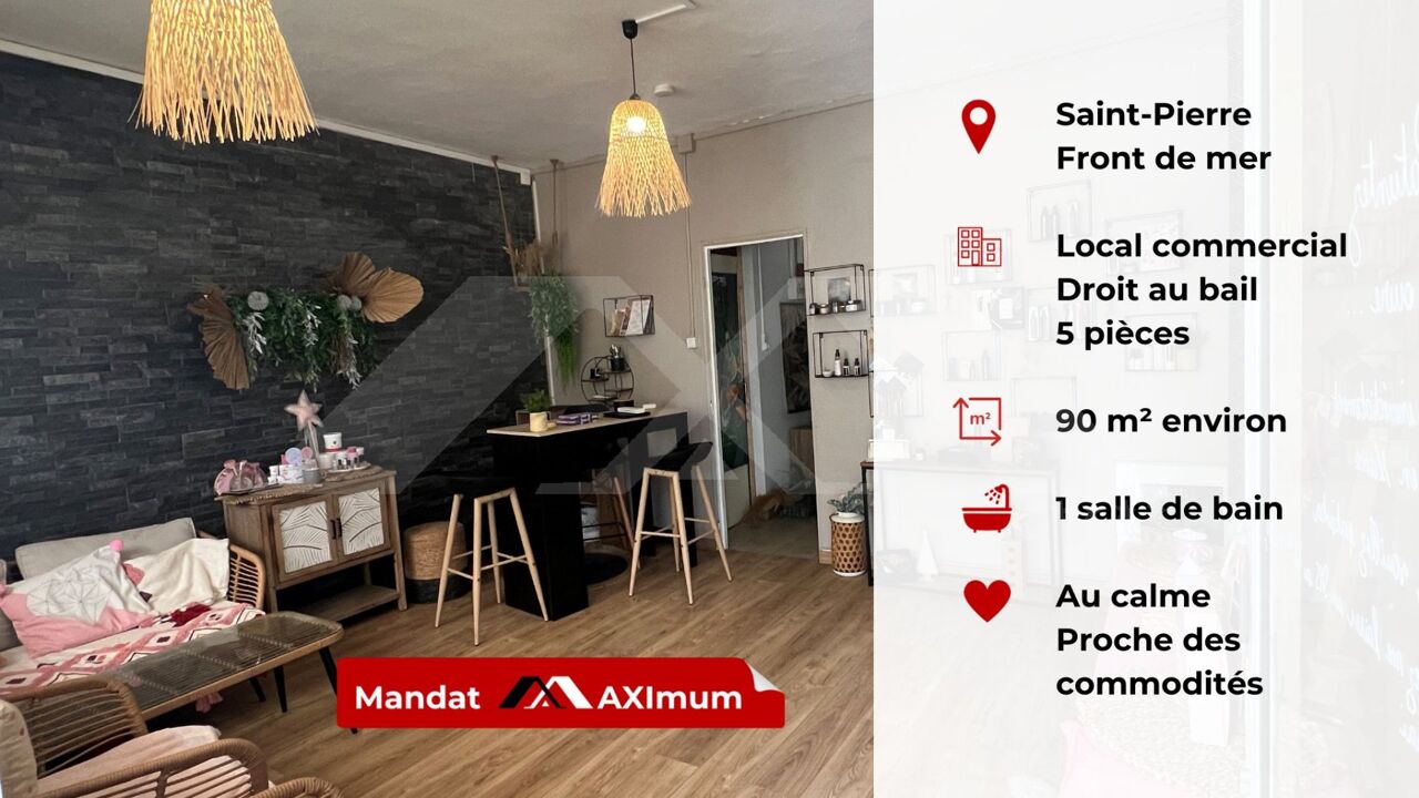 commerce  pièces 90 m2 à vendre à Saint-Pierre (97410)