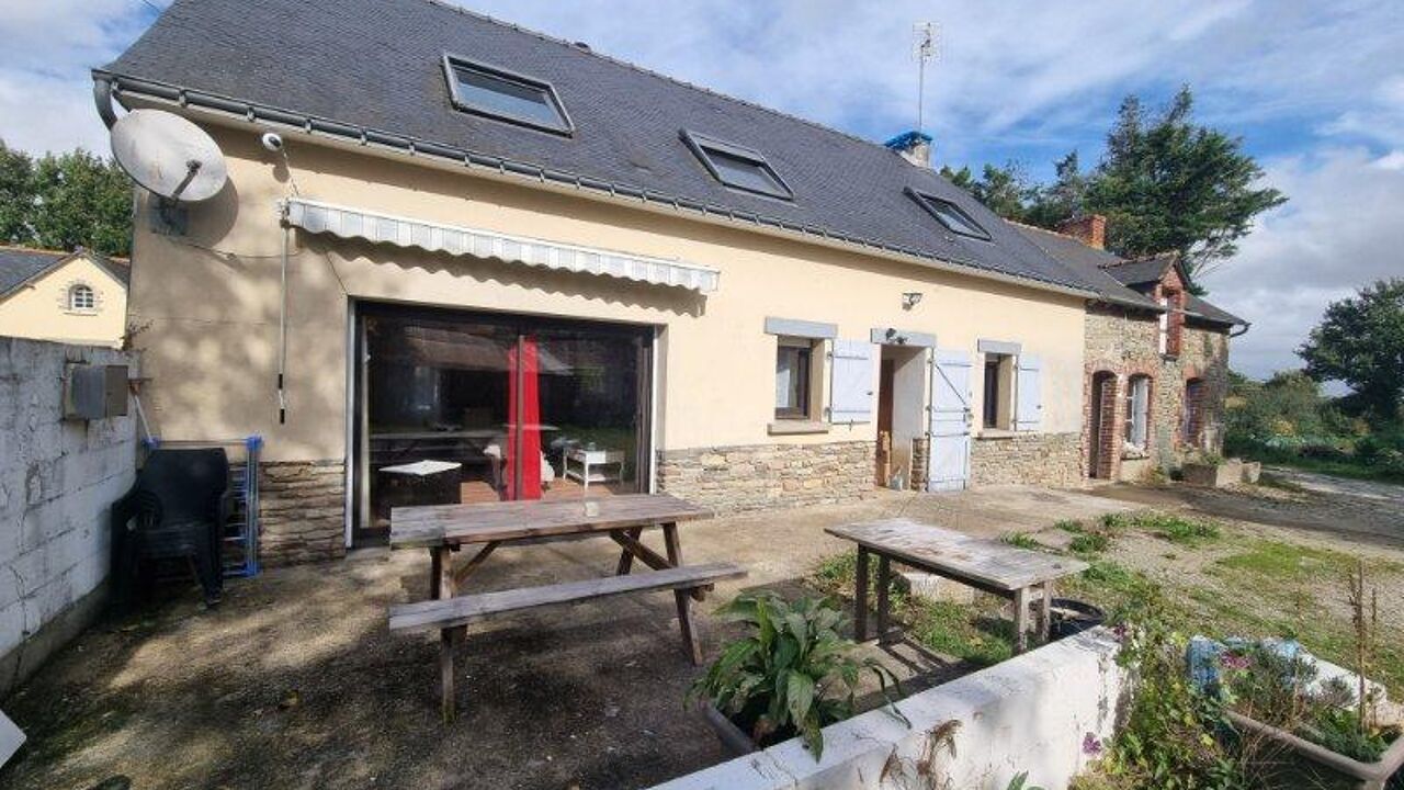 maison 5 pièces 110 m2 à vendre à Plumieux (22210)