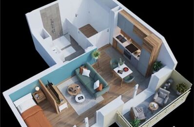 appartement 2 pièces 42 m2 à vendre à Faremoutiers (77515)