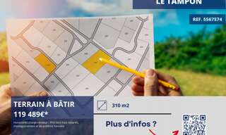 Terrain  310 m² à vendre à Le Tampon (97430)