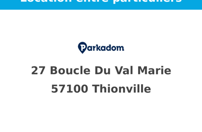 location garage 55 € CC /mois à proximité de Bertrange (57310)