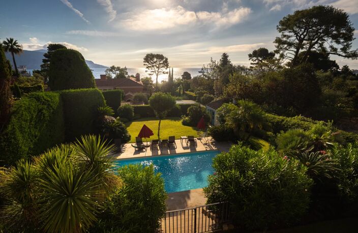 Location annuelle Saint-Jean-Cap-Ferrat: belle villa provençale avec vue mer — photo 5