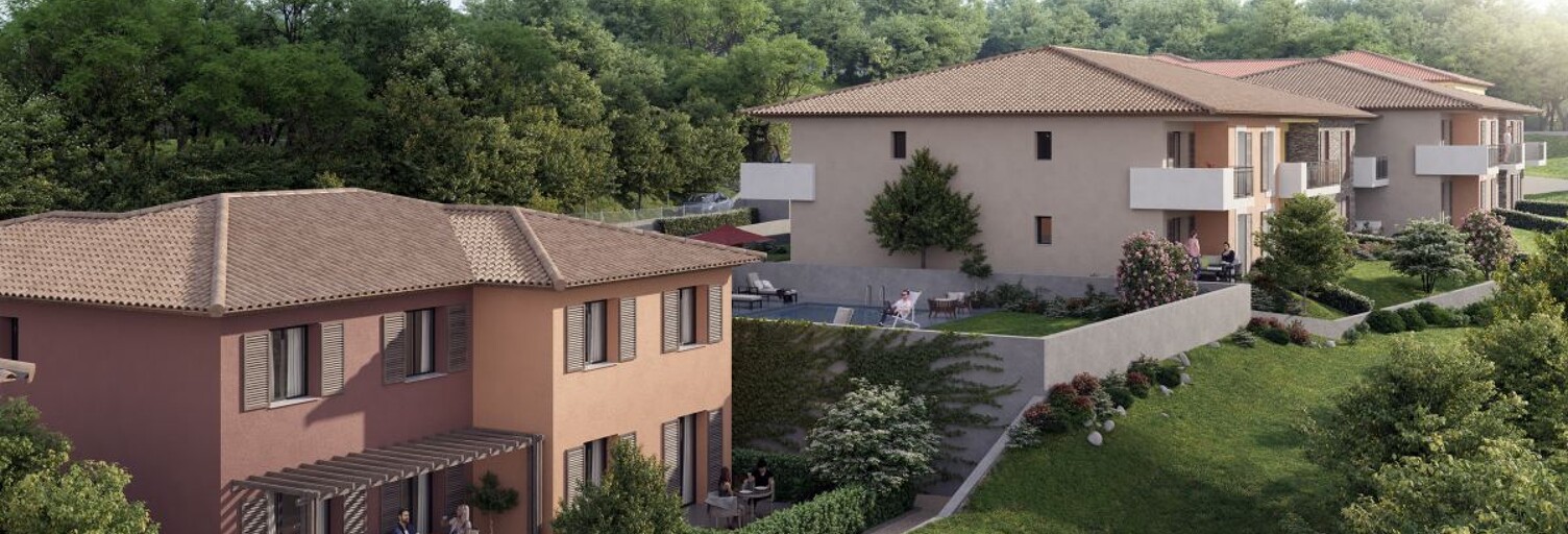 Appartement neuf T2, T3, T4 Pièce 0 à 77 m² à vendre à Cogolin (83310)