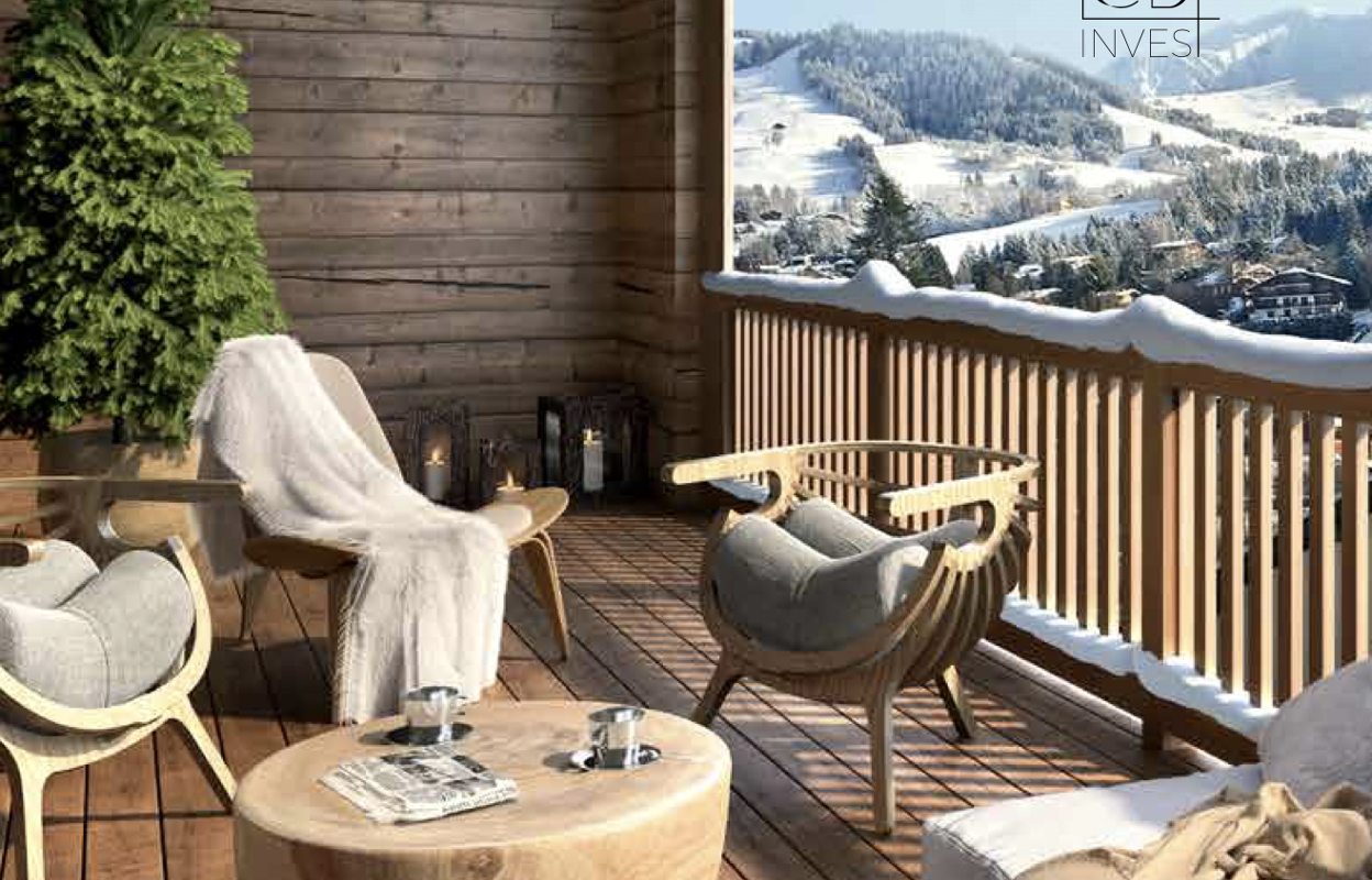 appartement 3 pièces 58 m2 à vendre à Megève (74120)