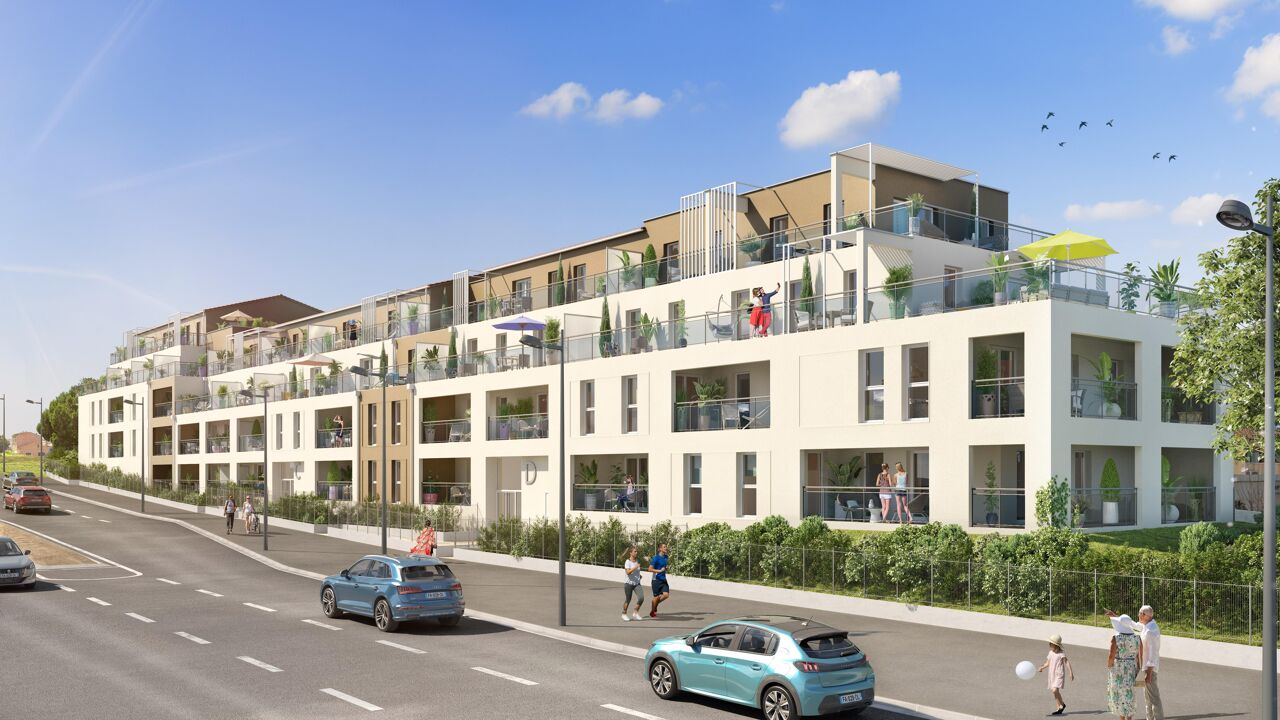 appartement neuf T1, T2, T3 pièces 27 à 59 m2 à vendre à Trets (13530)