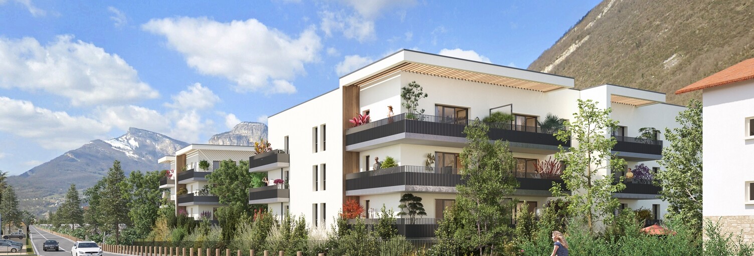 Appartement neuf T3, T4, T5 Pièce 60 à 96 m² à vendre à Challes-les-Eaux (73190)