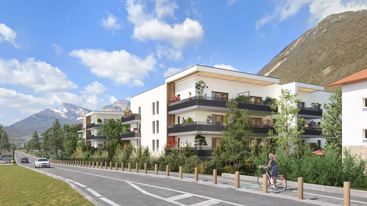 appartement neuf T2, T3, T4, T5 pièces 45 à 96 m2 à vendre à Challes-les-Eaux (73190)