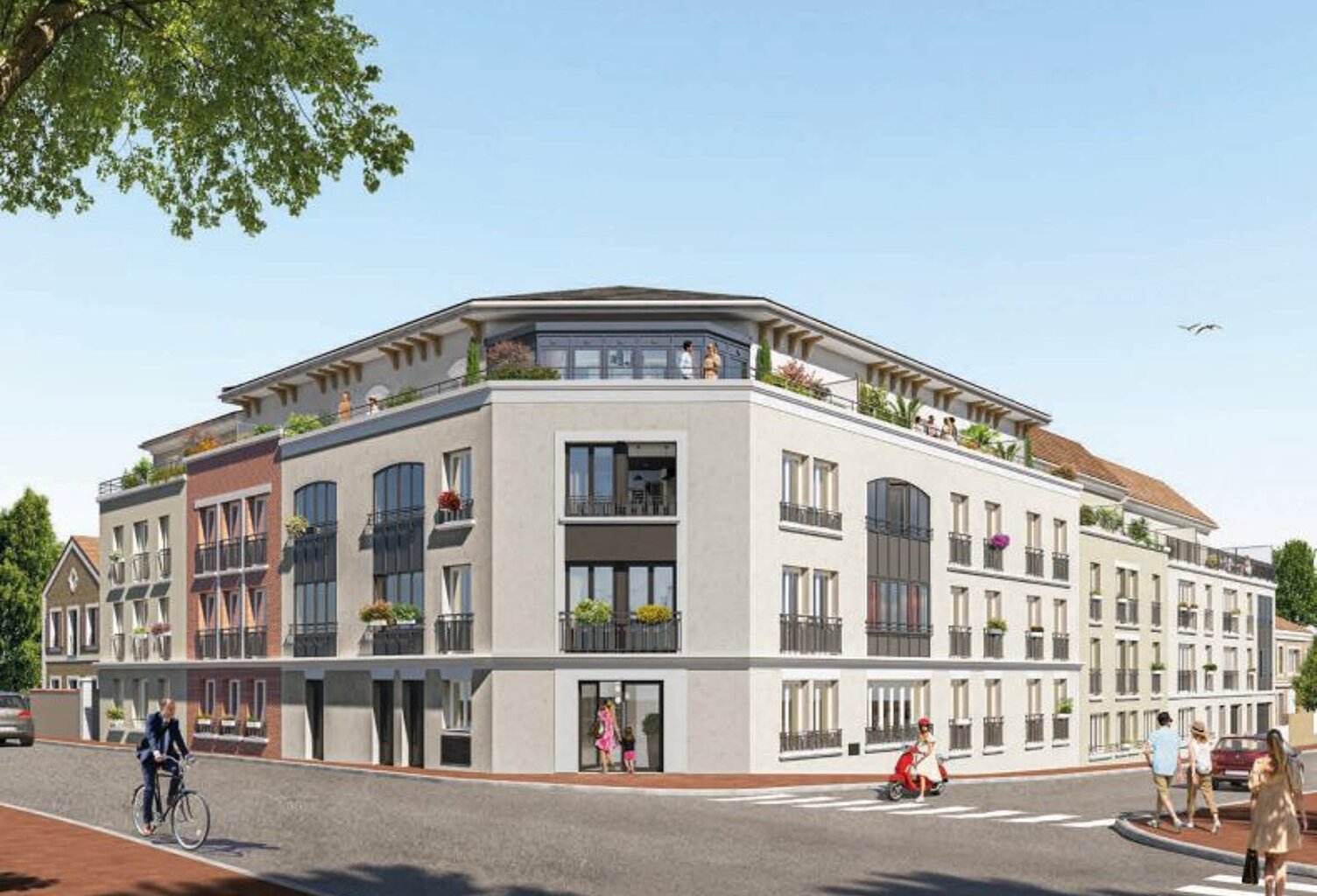Appartement neuf T3 de 59,04m2, surface totale 69,06m2 — photo 1