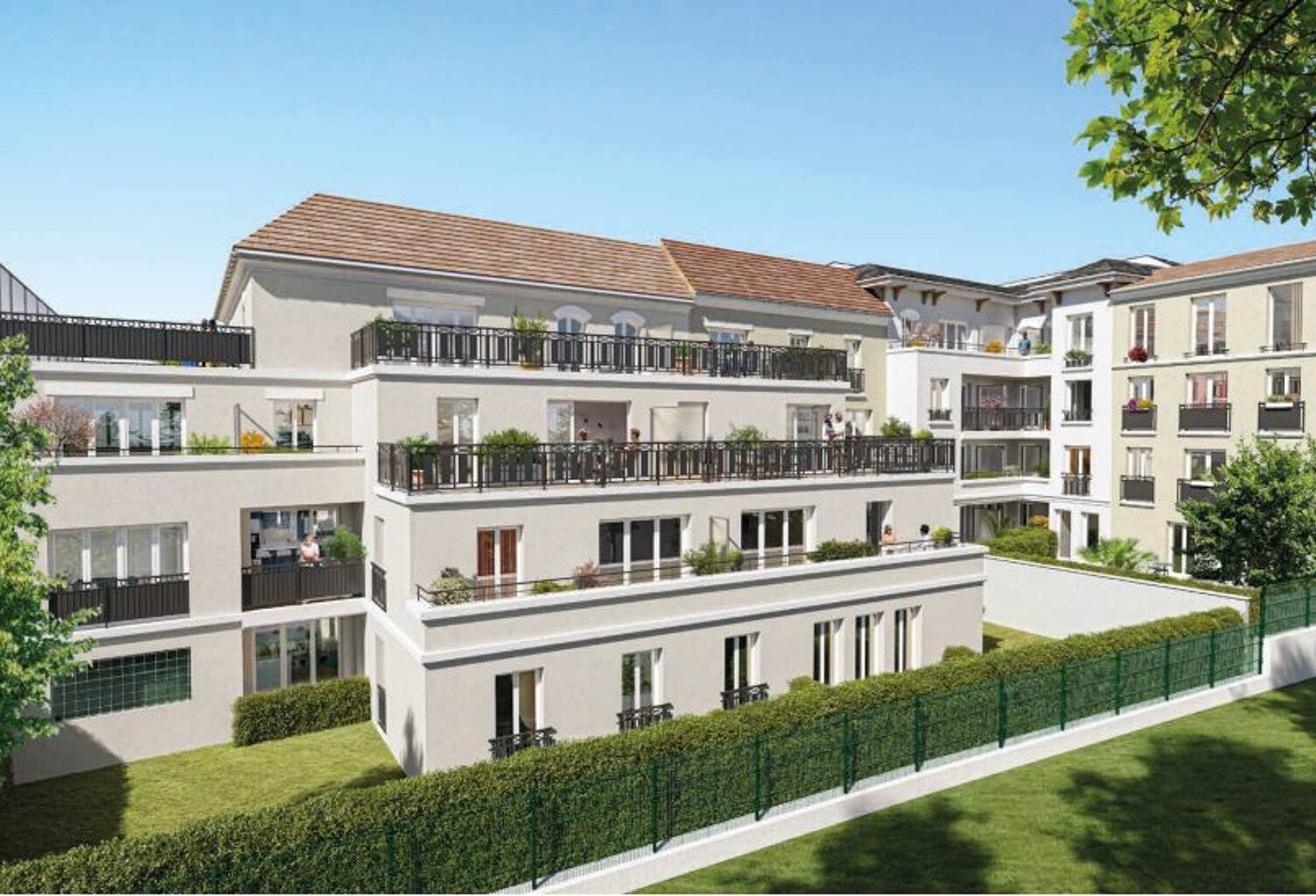 Appartement neuf T2 de 43,85m2, surface totale 48,06m2 — photo 1