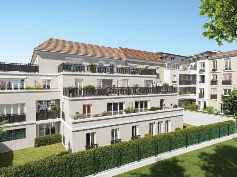 Appartement neuf T2 de 43,85m2, surface totale 48,06m2 — photo 1