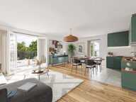 Appartement neuf T2 de 43,85m2, surface totale 48,06m2 — photo 2
